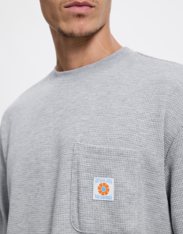 Rhythm - Vintage Pocket LS Waffle T-Shirt