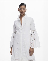 Desigual - Cut-out shirt dress