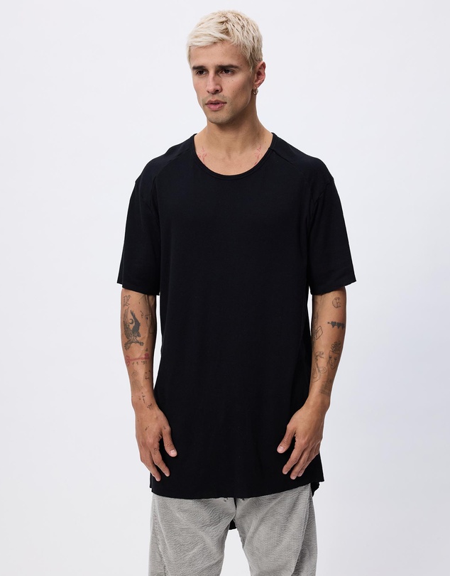 Surrounded By Ghosts - The Arsenic Relaxed Rib Knit Tail T-Shirt