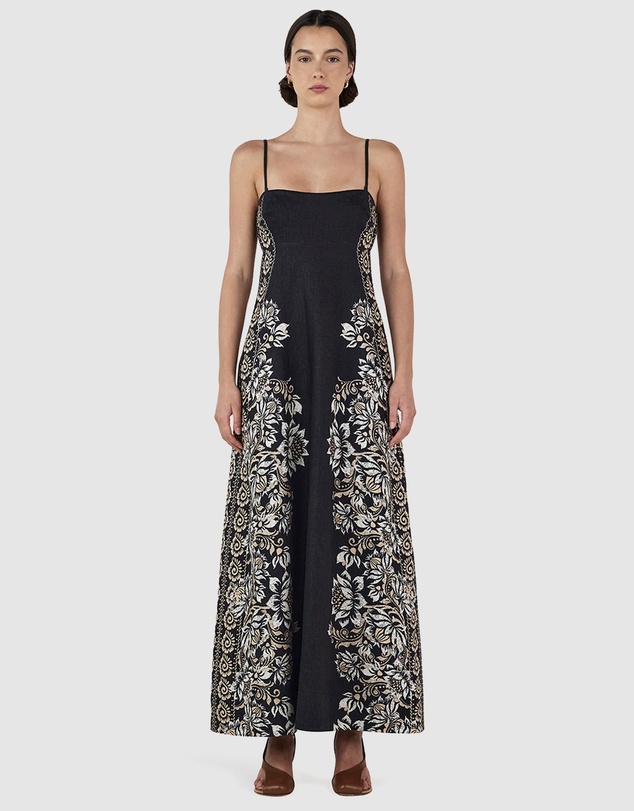 Hansen & Gretel - Alida Linen Maxi Dress