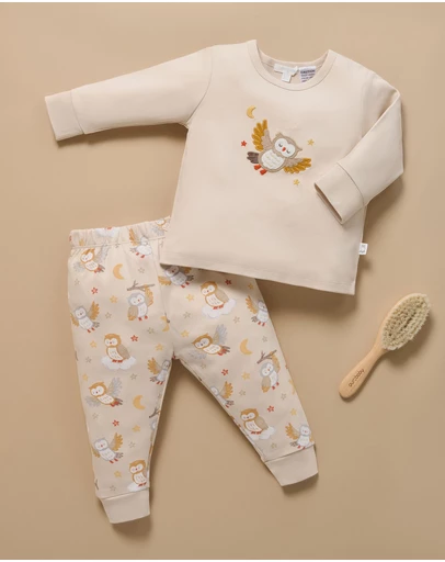 Purebaby - Thick PJ Set -Kids-Babies