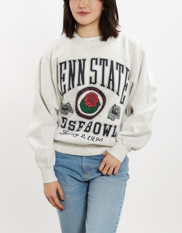 Vintage by The Real Deal - Pre Loved - 1995 NCAA Penn State Nittany Lions Rose Bowl Sweatshirt