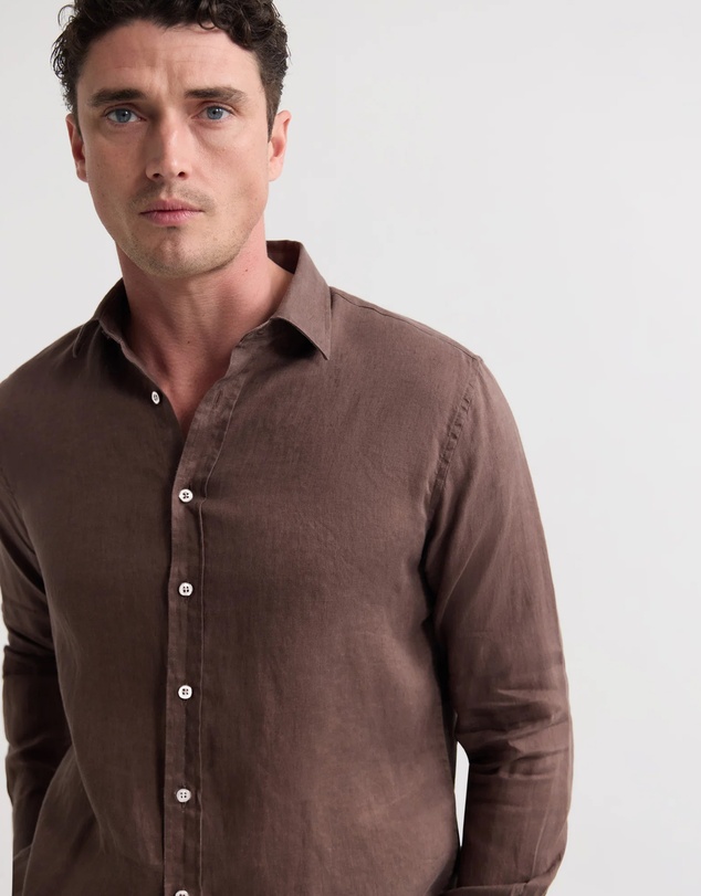 Oxford - Cooper Ls French Linen Shirt