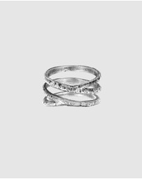 Haze & Glory - ICONIC EXCLUSIVE - Ring Comes Around Goes Around in Sterling Silver