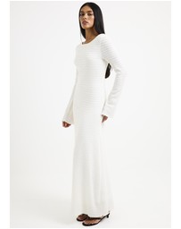 Subtitled - Havana Knit Long Sleeve Dress