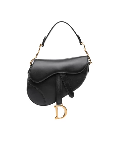 Pre-Loved by Azura Reborn - Pre-Loved Mini Smooth Calfskin Saddle Bag