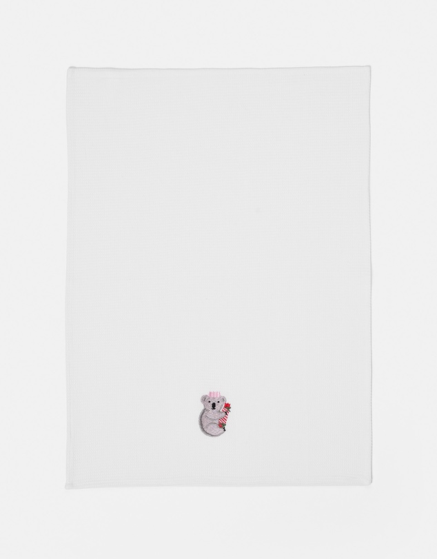 Linen House - Embroidered Tea Towel