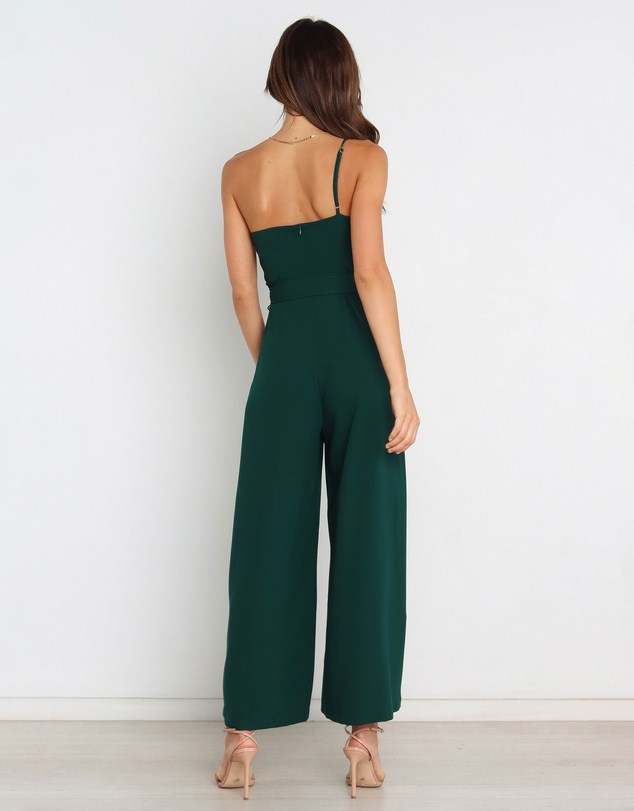 Petal & Pup - Leyton Jumpsuit - Emerald