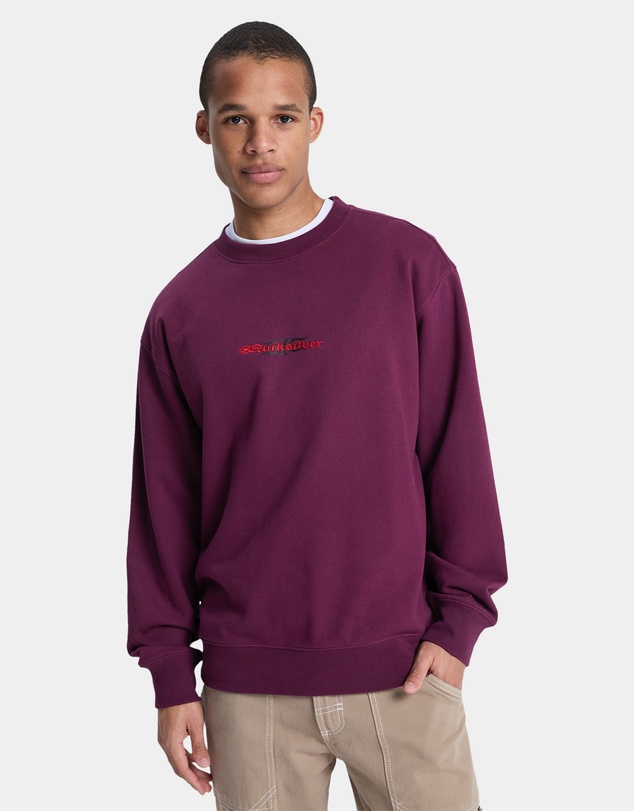 Quiksilver - Mens Mercury Trident Crew Neck