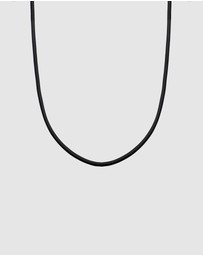 Kuzzoi - ICONIC EXCLUSIVE - Necklace Men Basic Timeless in 925 Sterling Silver