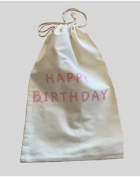 KAJA Clothing - KAJA Classic Canvas Drawstring Bag 3pc