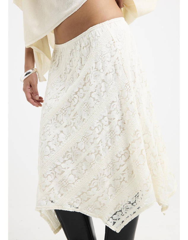 Alice In The Eve - Amara Handkerchief Midi Skirt