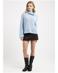 Subtitled - Palma Crotchet Cropped Sweater