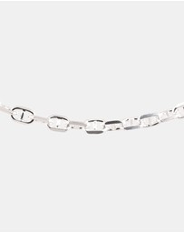 SUE THE BOY - Cable Bar Chain Necklace