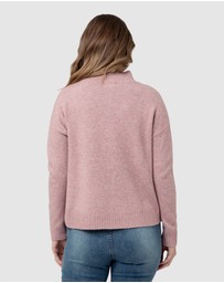 Ripe Maternity - Jade Crop Nursing Knit