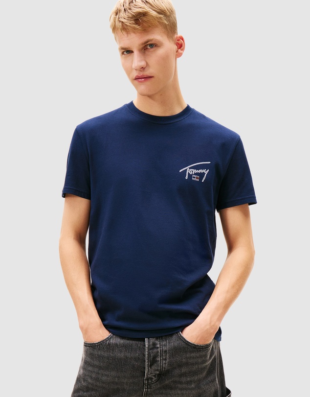 Tommy Jeans - Regular Sign Backprint SS T-Shirt