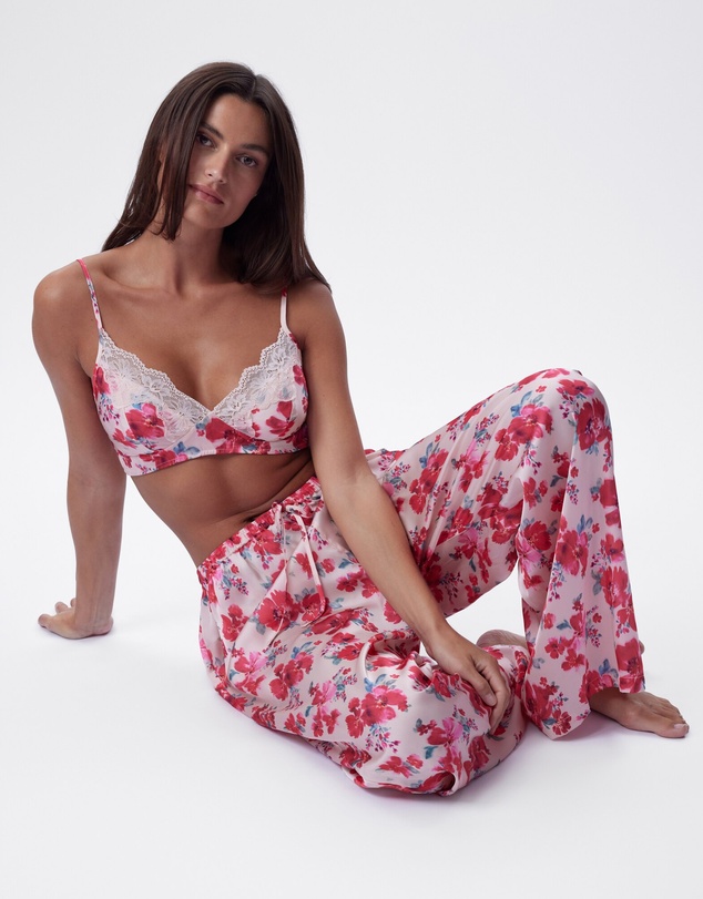 Bras N Things - Lola Long Pant - Print Floral