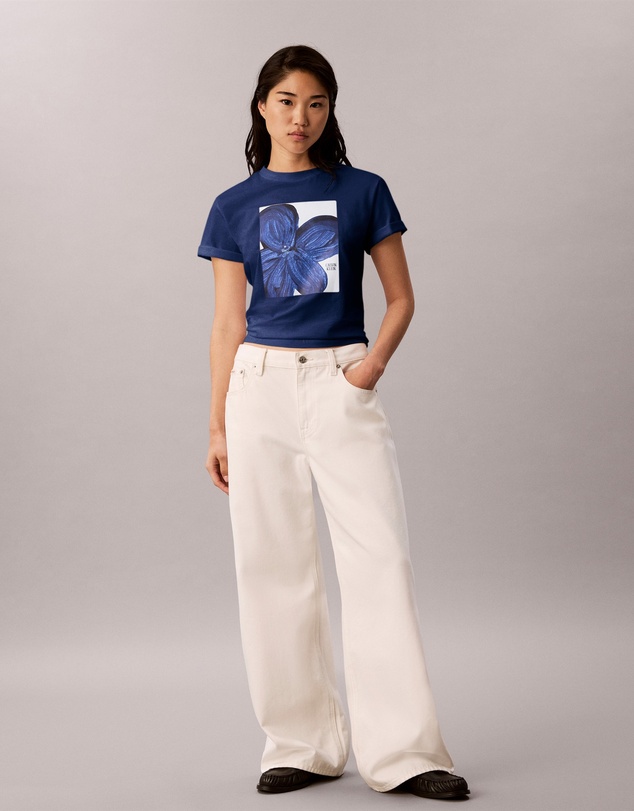 Calvin Klein Jeans - Floral Graphic Logo Tee