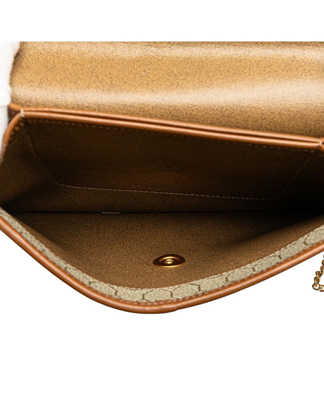 Pre-Loved by Azura Reborn - Pre-Loved Honeycomb Coated Canvas Chain Shoulder Bag