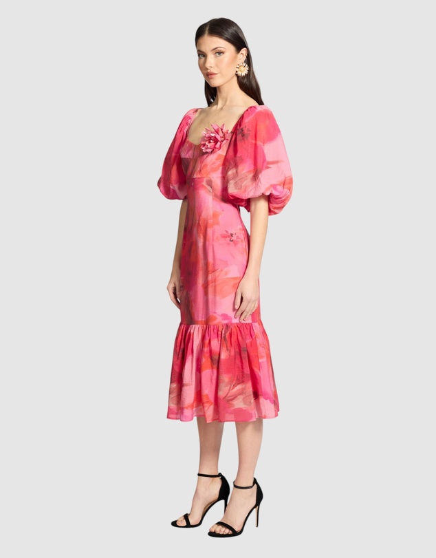 Honey and Beau - Layla Puff Sleeve Dress