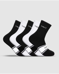 UNIT - UNIT Crew Ladies Bamboo Socks (5 Pack)