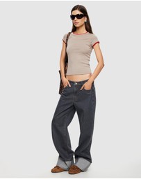 Lioness - Top Model Cuffed Jeans