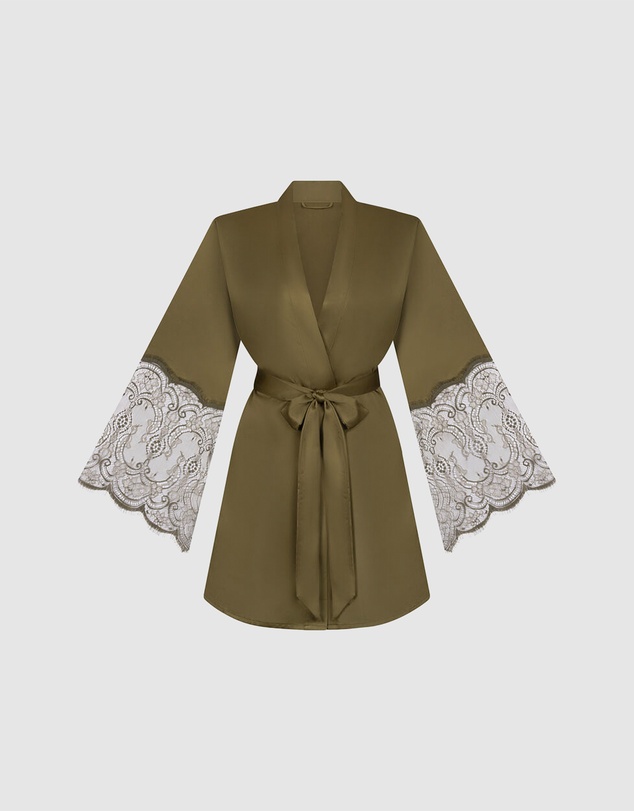 Hunkemoller - Satin Lace Kimono