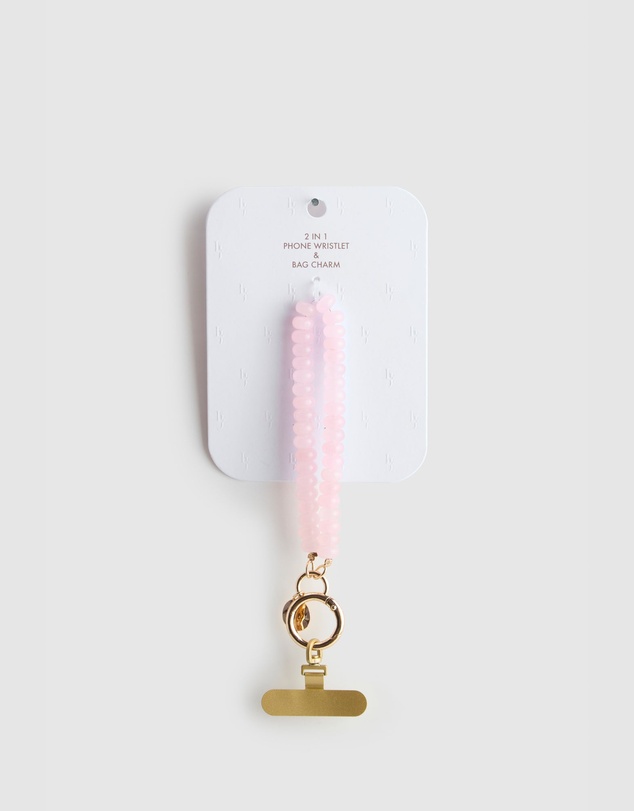 Laura Jones - Beaded Wristlet Phone Charm