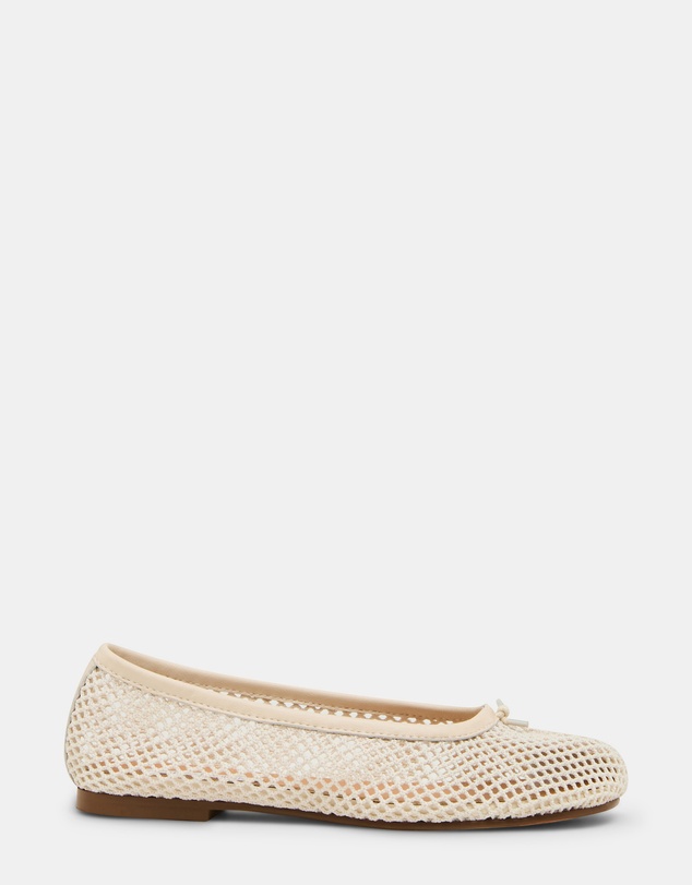Steve Madden - Calico-Mesh Bone Flats