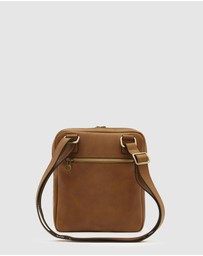 Republic of Florence - Gaius Tan Leather Satchel Bag