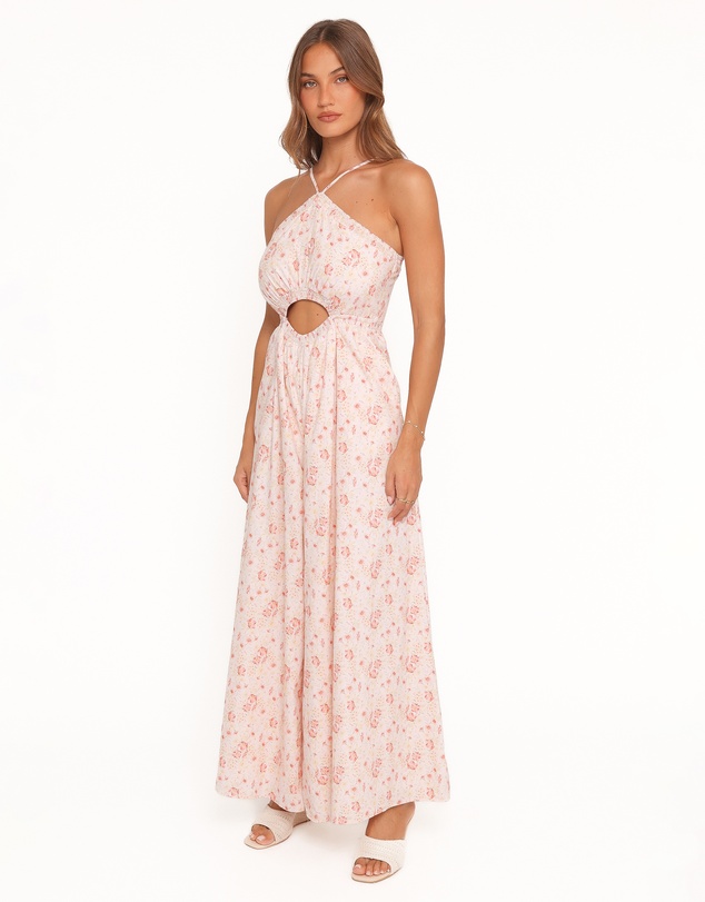 Petal & Pup - Madeira Jumpsuit - Peach Ditsy Floral