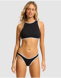 Seafolly - Beach Bound Scoop High Cut Rio