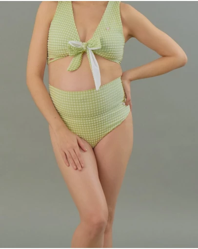Fiola Rose Swim - Leilani High Waisted Bottoms