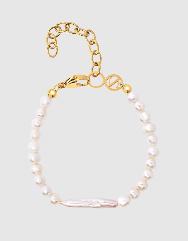 Nialaya Jewellery - Ravello Pearl Bracelet
