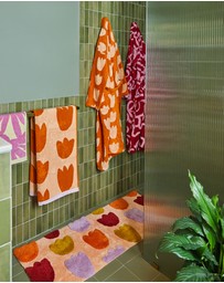 Mosey Me - Tulip Fields Bath Runner