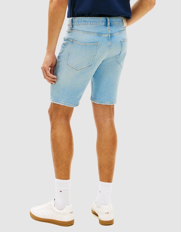 Tommy Hilfiger - Denton Faded Straight Leg Denim Shorts