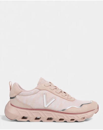 Vionic - Presley Lace-Up Sneaker - Cameo Rose
