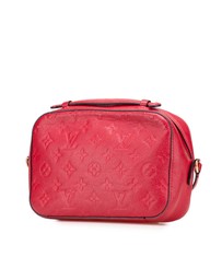 Pre-Loved by Azura Reborn - Pre-Loved louis vuitton Embossed Leather Crossbody Bag with Tassel Accent and Top Handle