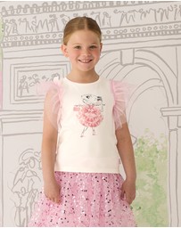 Rock Your Kid - Claris the Mouse Snow White T-Shirt