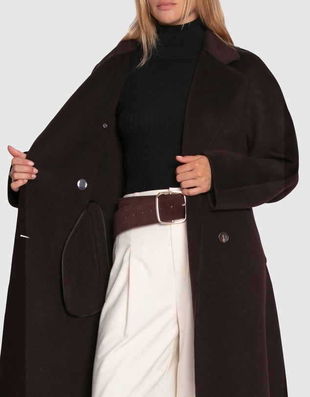 Belle & Bloom - Real Love Double Breasted Coat