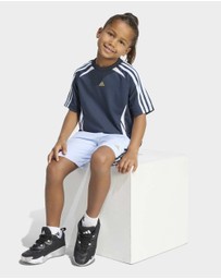 adidas Originals - TEAMGEIST LOOSE SHORT TEE SET Kids