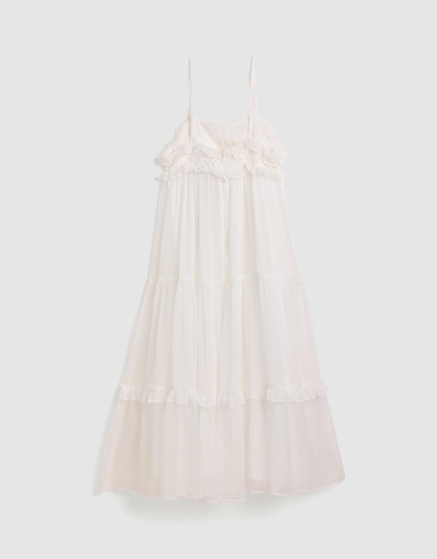 Bardot Junior - Anna Crinkle Chiffon Dress - Kids-Teens
