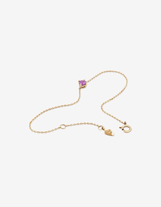 Michael Hill - Bracelet with Amethyst in 10kt Yellow Gold