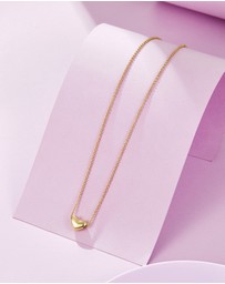 Mestige Kids - Big Love Necklace - 18K Gold Plated