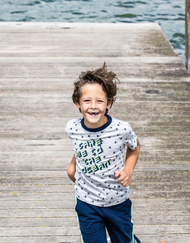 TYGO&vito - Palm Tree Print T-Shirt - Kids-Teens