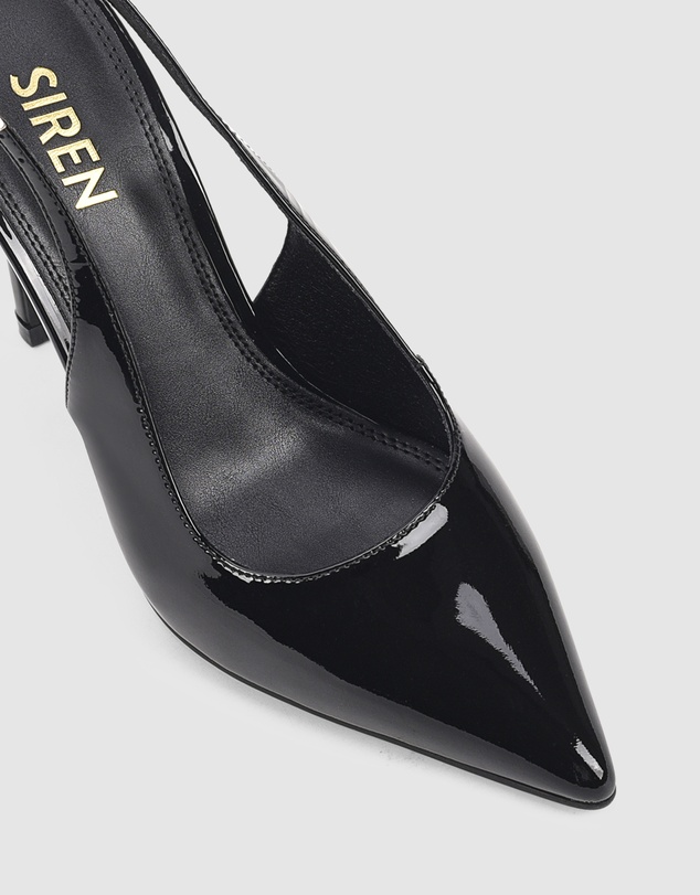 Siren - Cilla Stiletto Slingback Heels
