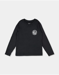 Quiksilver - Boys 2 to 7 Everyday Long Sleeve Surf Shirt