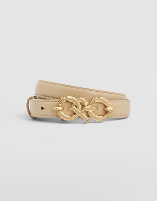 Oroton - Olivia 20mm Logo Belt
