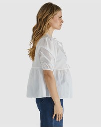 Sass - Sylvie Peplum Top