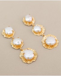 Meshca - Stardust Trio Earrings
